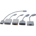 Display Port DP Stecker auf DVI 24 + 5 Buchse M / F Video Adapter Konverter Kabel